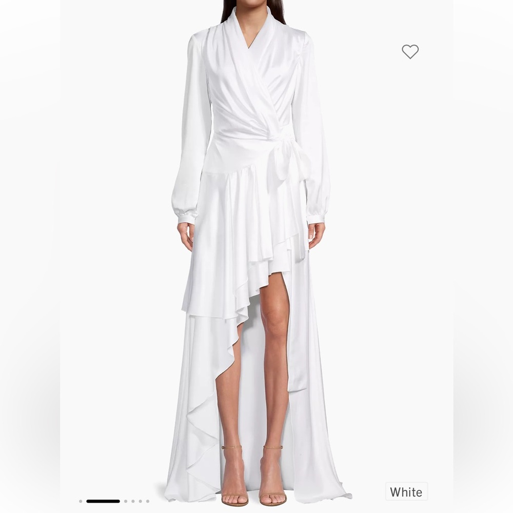 Brand New (NWT)- NEVER WORN Pat Bo hi-low Maxi Wrap Dress
